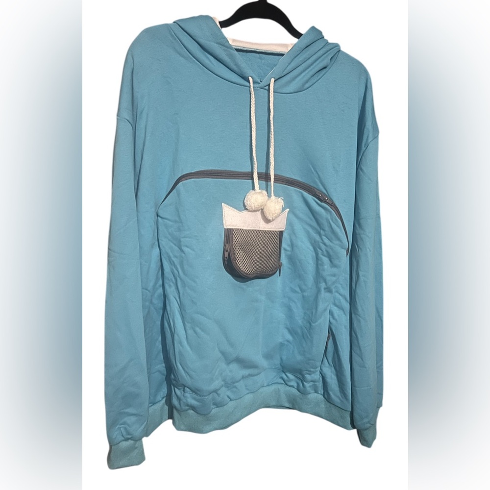 72. NEW Adorable Pet Holder Hoodie
